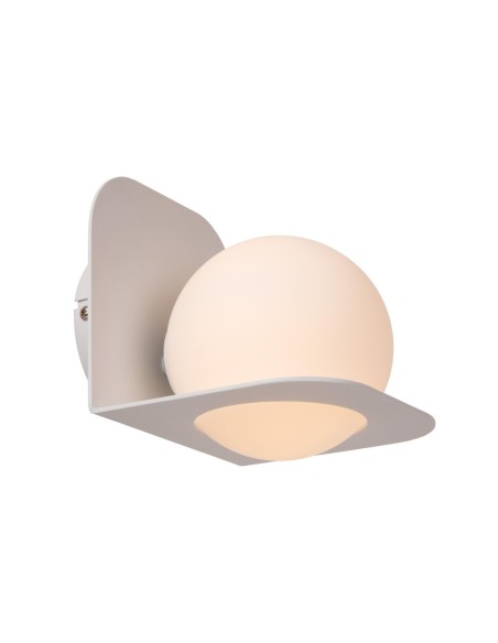 Applique murale Salle de bains LED 1xG9 IP44 blanche - Lucide - Davy