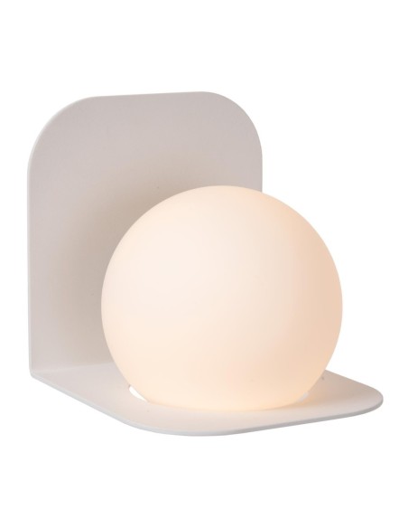 Lucide - Davy - Applique murale Salle de bains LED 1xG9 IP44 blanche