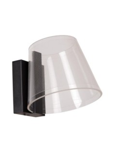 Applique murale Salle de bains LED 1x10W 3000K IP44 Noire - Lucide - Korgis 2