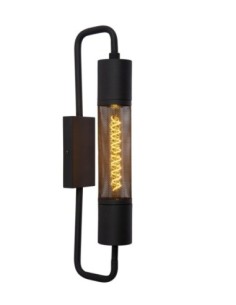 Lucide CALIXT Applique murale 1xE27 Noir | Deko Light