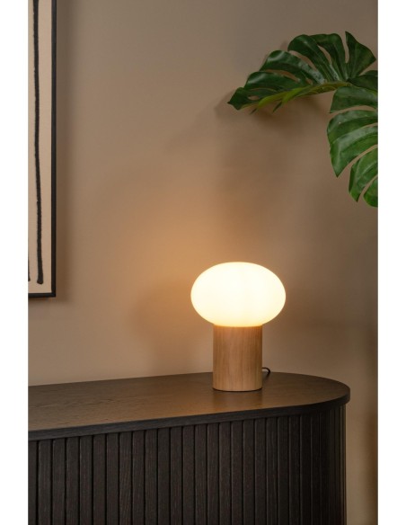 Lampe de table Birtle - Lucide - esthétique vintage seventies