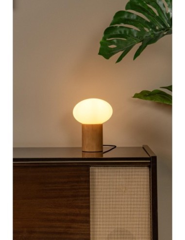 Lucide BIRTLE Lampe de table 1xE14 Opalin | Deko Light