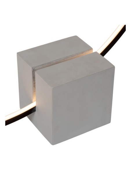 lampe Cirkelis de Lucide - socle béton