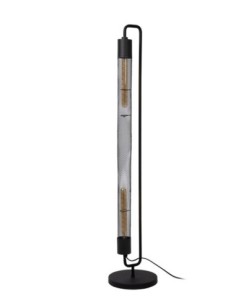 Lucide CALIXT Lampadaire 2xE27 Noir | Deko Light 2