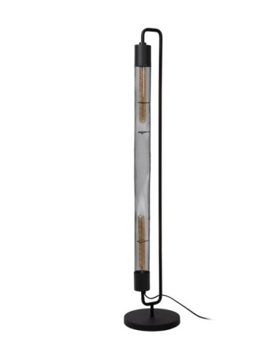Lucide CALIXT Lampadaire 2xE27 Noir | Deko Light
