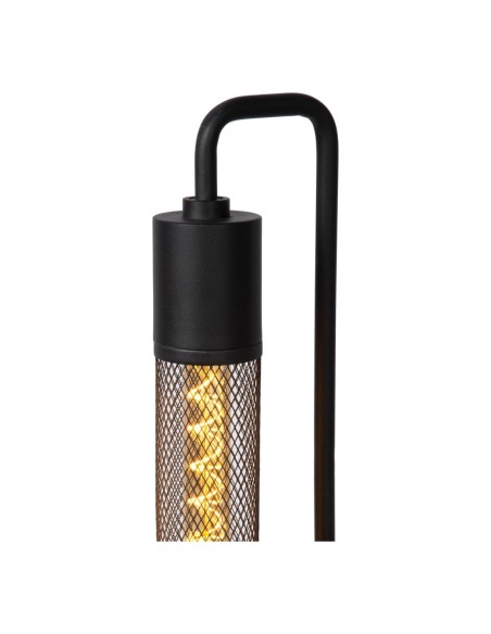 Lucide CALIXT Lampadaire 2xE27 Noir | Deko Light