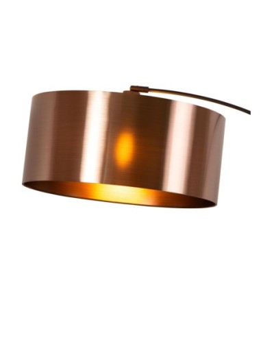 Lucide RANKOS Lampadaire arceau 1xE27 Noir | Deko Light