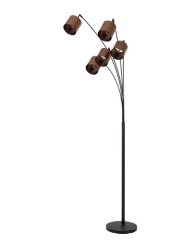 Lucide RANKOS Lampadaire 5xE14 Noir | Deko Light