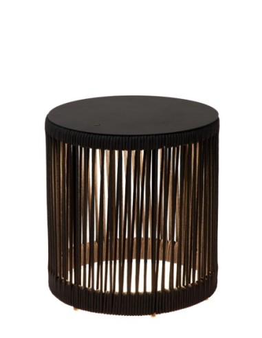 Lampe de table  extérieure autonome noire - Lucide - Pingi