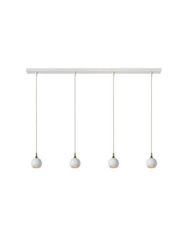 Suspension intérieure Led 4 points lumineux - Lucide - Favori