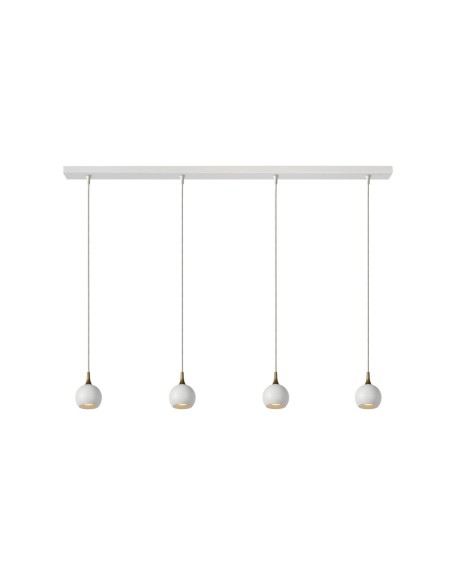 Suspension intérieure Led 4 points lumineux - Lucide - Favori