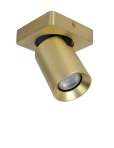 Lucide NIGEL Spot plafond LED Dim to warm GU10 1x5W 2200K/3000K Or Mat / Laiton | Deko Light 2