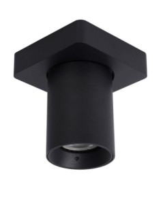 Lucide NIGEL Spot plafond LED Dim to warm GU10 1x5W 2200K/3000K Noir | Deko Light 2