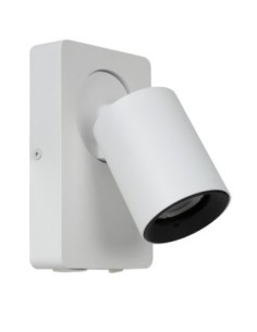 Lucide NIGEL Lampe de chevet / Applique mural LED Dim to warm GU10 1x5W 2200K/3000K Point de rechargement USB Blanc | Deko Light 2