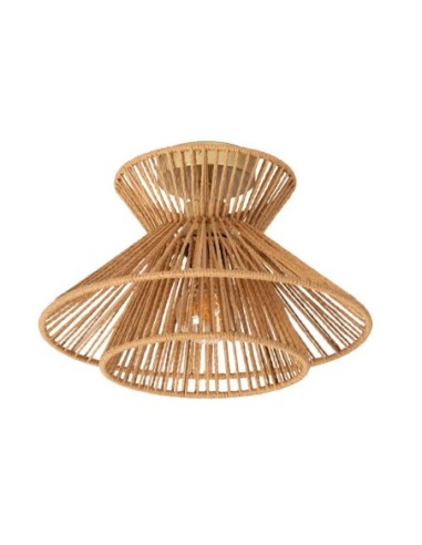 Plafonnier Diam. 32 cm 1xE27 60W IP20 Papier Naturel - Lucide - Tasman