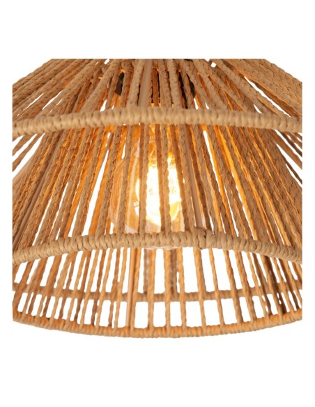 Plafonnier Diam. 32 cm 1xE27 60W IP20 Papier Naturel - Lucide - Tasman