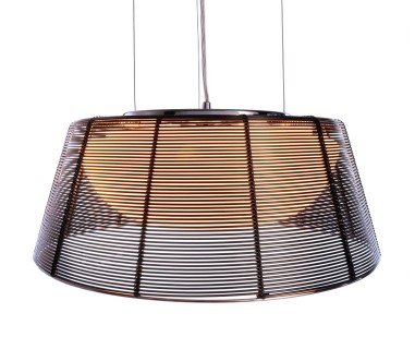 Suspension LED métal noir Filo Flat - Deko Light 