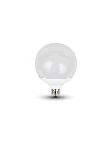 Ampoule Led Globe E27 G120 18W blanc chaud - Optonica Leluminaireled.com