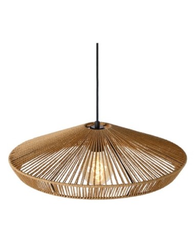 Lucide YUNKAI Suspension Diam. 50 cm 1xE27 Naturel | Deko Light