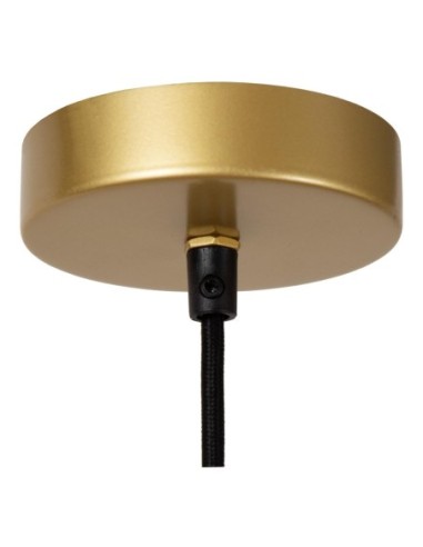 Suspension Led Diam. 32 cm 1xE27 60 W IP20 Naturel - Lucide - Tasman
