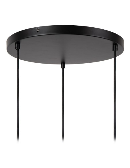 Lucide JESSICA Suspension Diam. 35,5 cm 3xE27 Noir | Deko Light