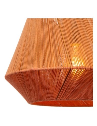 Jessica  de Lucide - Suspension Diam. 30 cm 1xE27 terracotta