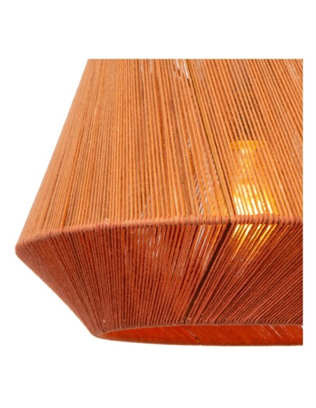 Jessica  de Lucide - Suspension Diam. 30 cm 1xE27 terracotta