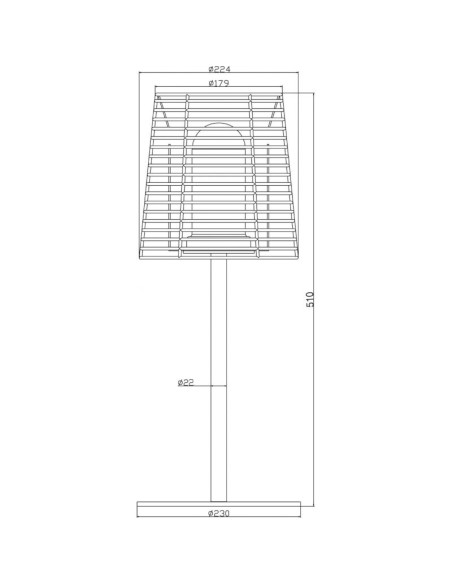 Lampe de table Led extérieure Velorum - Deko Light Leluminaireled.com