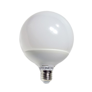 Ampoule Led Globe E27 15W blanc chaud dimmable - Optonica 