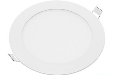 Downlight Led encastrable extra-plat 12W rond blanc neutre - Optonica 