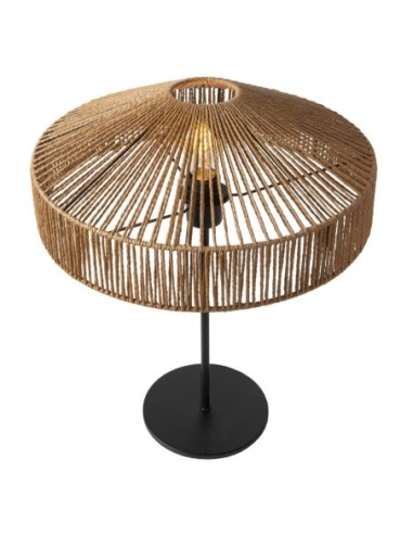 Lampe de table Diam. 40 cm 1xE27 60W Dimmable Naturel - Lucide - Yunkai