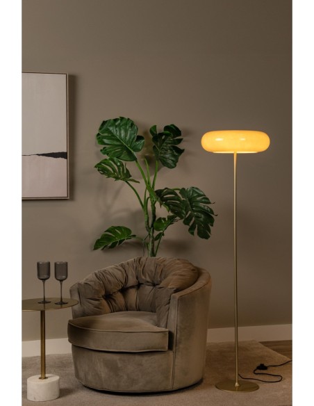 Lucide SENTINO Lampadaire Diam. 40 cm 3xG9 Taupe