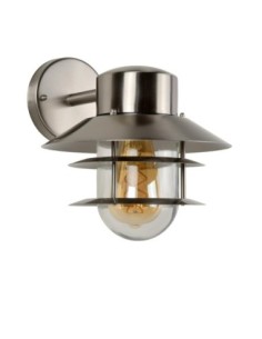 Applique murale extérieur 60 W 1xE27 IP44 Chrome Depoli - ZICO - Lucide 2