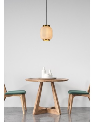 Lucide GOSSE Suspension Diam. 19,5 cm 1xE27 Blanc | Deko Light