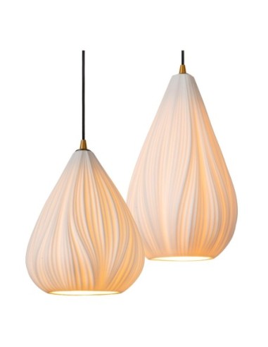 Lucide CINZIA Suspension Diam. 55,5 cm 4xE27 Blanc | Deko Light