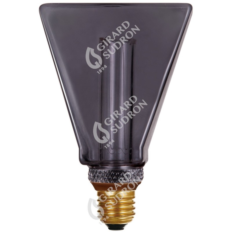 Ampoule Led filament E27 G95 5 W décorative ambrée - Girard Sudron