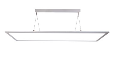 Panneau Led transparent rectangulaire gris 30 x 120 cm - Deko Light 
