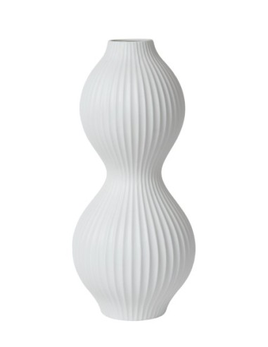 Momoro de Lucide - Lampe de table porcelaine blanche - ampoule E14