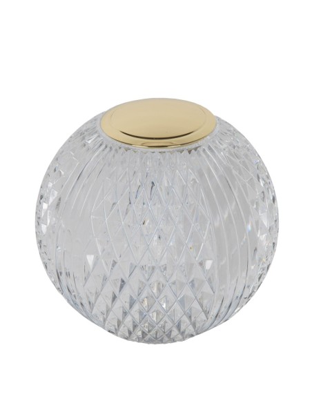 Lampe de table Lucide CINTRA allumée lumière chaude 2700K sans fil