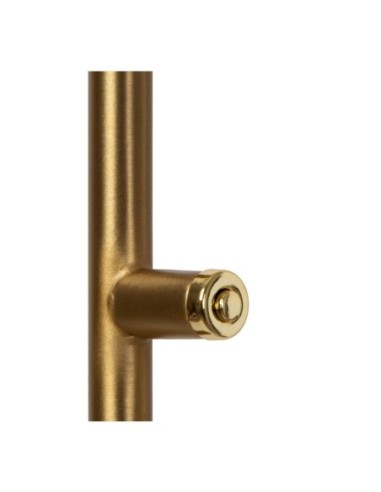 Lampadaire LED Dim. CCT 1x12W 2700K/4000K Or Mat / Laiton - Lucide - Aaron