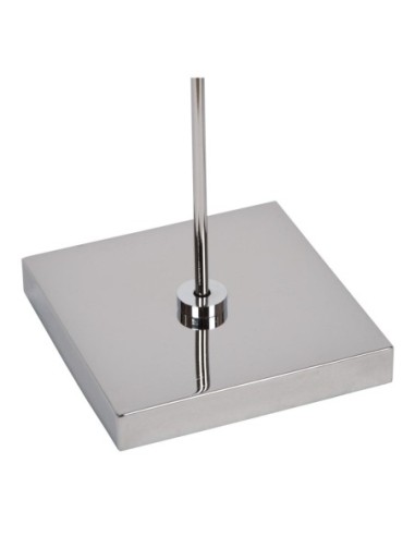 Lampadaire LED Dim. CCT 1x12W 2700K/4000K Chrome - Lucide - Aaron