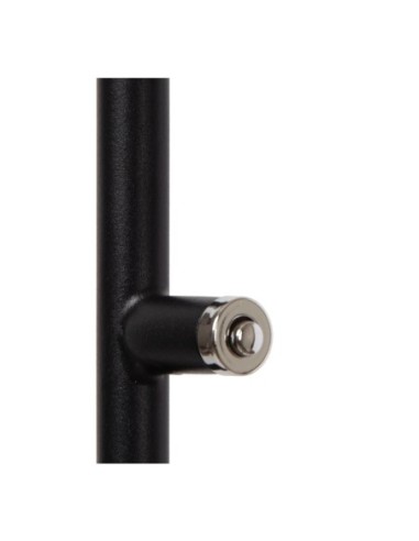 Lampadaire LED Dim. CCT 1x12W 2700K/4000K Noir - Lucide - Aaron