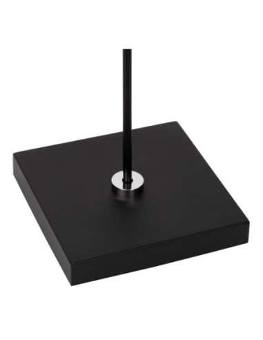 Lampadaire LED Dim. CCT 1x12W 2700K/4000K Noir - Lucide - Aaron