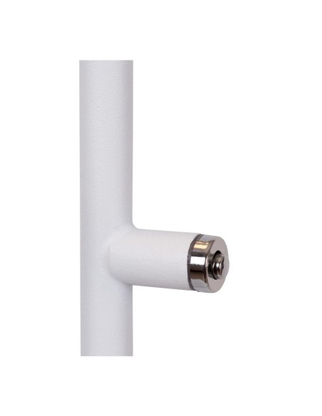Lampadaire LED Dim. CCT 1x12W 2700K/4000K Blanc - Lucide- Aaron