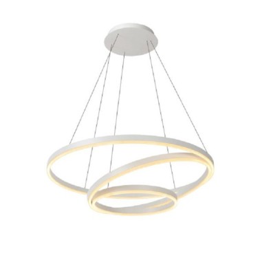 Suspension Led Triniti blanche dimmable - Lucide Leluminaireled.com