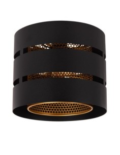 Lucide ROSAS Plafonnier Diam. 26 cm 1xE27 Noir | Deko Light 2