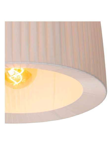 Lucide FOLD Plafonnier Diam. 40 cm 1xE27 Blanc | Deko Light