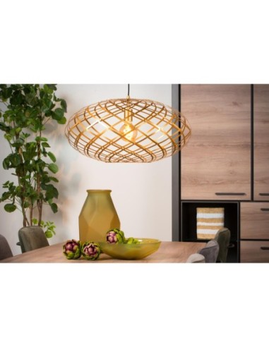 Suspension Diam. 65 cm 1xE27 60 W Or Mat / Laiton - Lucide -Wolfram
