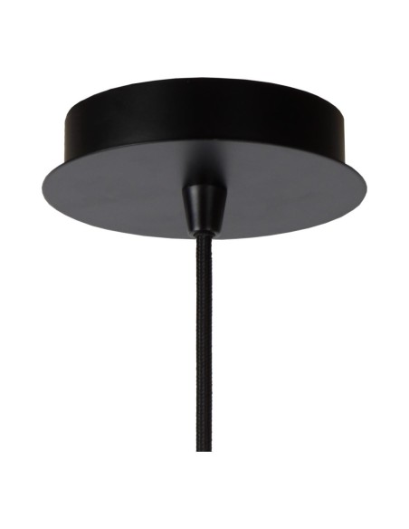 Suspension Diam. 65 cm 1xE27 60 W Métal  Noir - Lucide - Wolfram