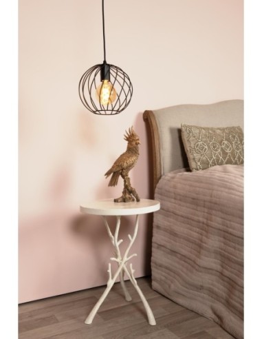 Lucide DANZA Suspension Diam. 25 cm 1xE27 Noir | Deko Light